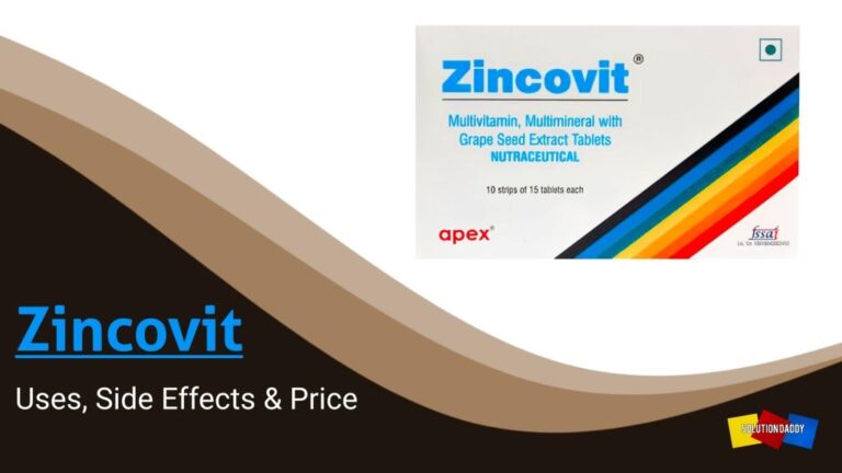 Zincovit Tablet Uses in Hindi: ज़िन्कोविट टैबलेट जानकारी, लाभ, फायदे