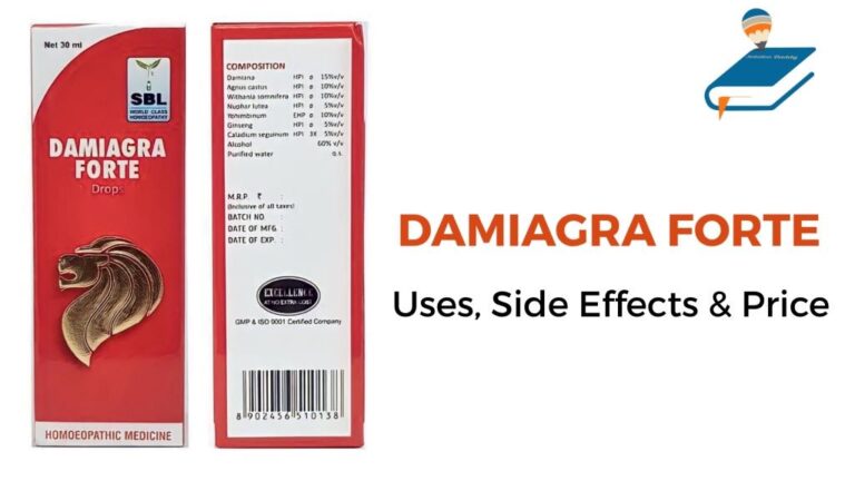 Damiagra Forte Benefits in Hindi जानकारी, लाभ और दुष्प्रभाव.