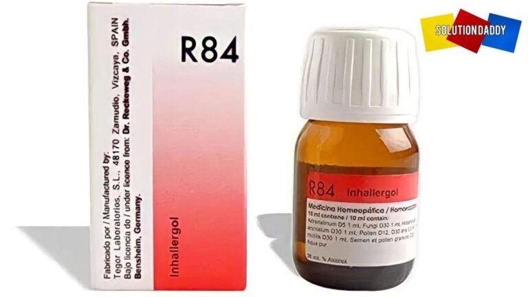 R84 Homeopathic Medicine uses in Hindi जानकारी, लाभ और दुष्प्रभाव.